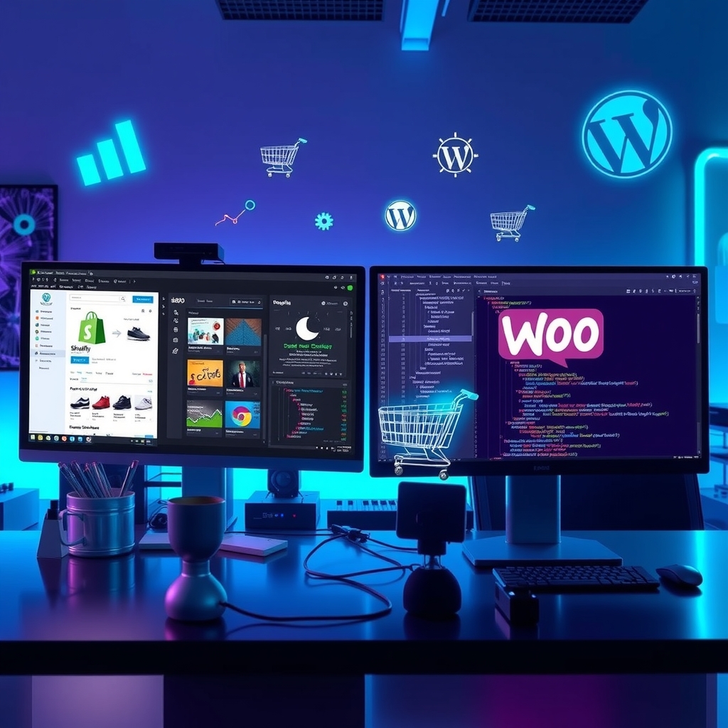 Shopify vs WooCommerce: Ecommerce Platforms